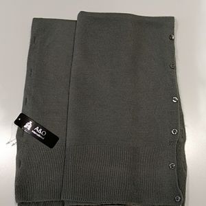 Scarf with Buttoned Sleeves